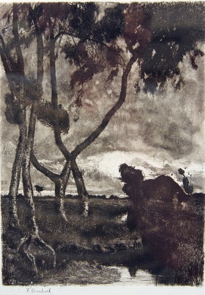 Storm in the Moor by Fritz Overbeck